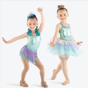 NWT Revolution Dance Costume “Kiss the Girl” Size Small Child RC23526